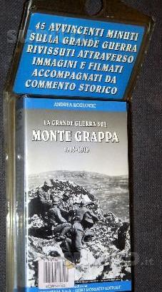 Libro videocassetta grande guerra sul monte grappa