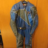 Tuta moto in pelle divisibile Dainese 54