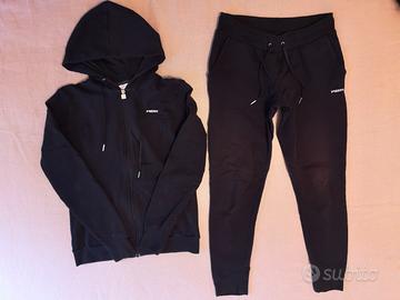 Tuta Freddy in cotone garzato tg S color blu