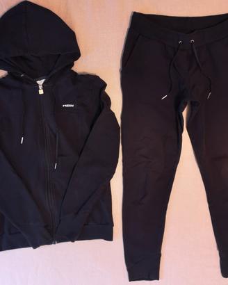 Tuta Freddy in cotone garzato tg S color blu