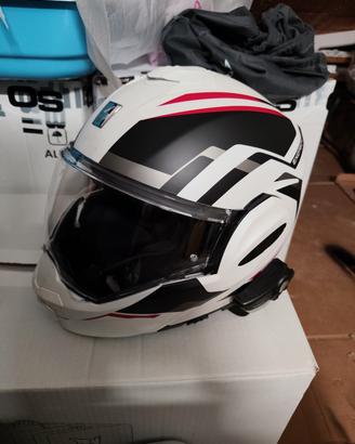 Scorpion EXO Tech Evo bianco opaco/nero/rosso