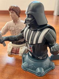 Star Wars mezzi busti Darth Vader e Luke Skywalker