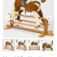 Cavallo a dondolo inimitabile