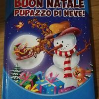 Libro Buon Natale pupazzo di neve
