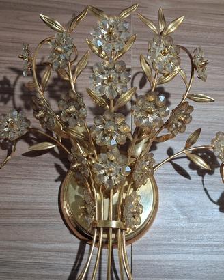 coppia di applique vintage 