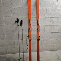Sci vintage anni 70 + racchette