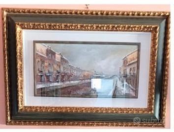 Quadri vecchia Milano.