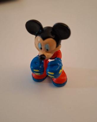 Statuina di Topolino vintage in PVC versione boxer