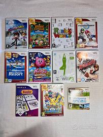 Collezione Giochi Nintendo Wii(11 titoli original)