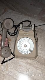 Telefono fisso vintage a rotella FUNZIONANTISSIMO