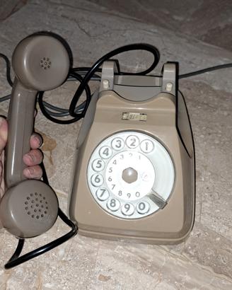 Telefono fisso vintage a rotella FUNZIONANTISSIMO