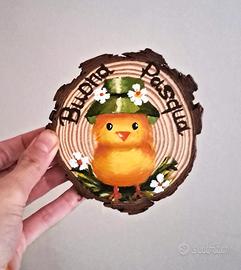 Decorazioni Pasquali su legno