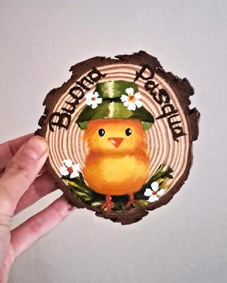 Decorazioni Pasquali su legno