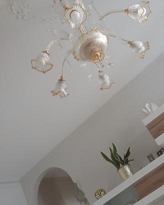 lampadario vetro Murano