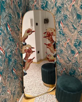SELETTI TOILETPAPER LIPSTICKS SPECCHIO