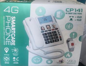 Telefono 4g fisso + bracciale SOS anziani fragili