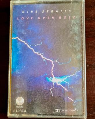 Musicassetta Dire Straits Love over gold