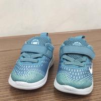 Nike Free Run Blu 18.5 Nuove Bambino Primi Passi