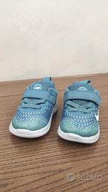 Nike Free Run Blu 18.5 Nuove Bambino Primi Passi