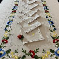 Tovaglia Sfilato Ricamo a Mano