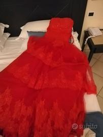 Abito da sposa Rosso