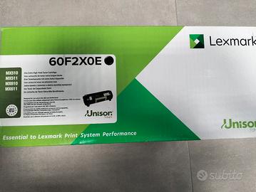 toner Lexmark originali 