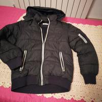 Giubbotto nero 12 anni nero 3 tasche