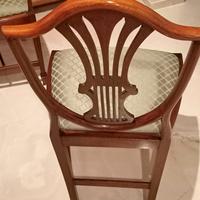 Sei sedie antiche, fine '800.