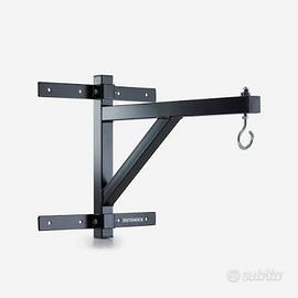 Supporto da muro per sacco pugilato nero
