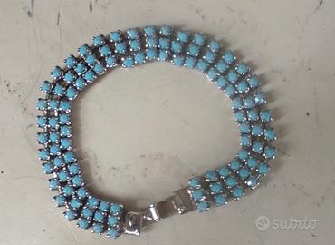 Bracciale a polsino a 3 file