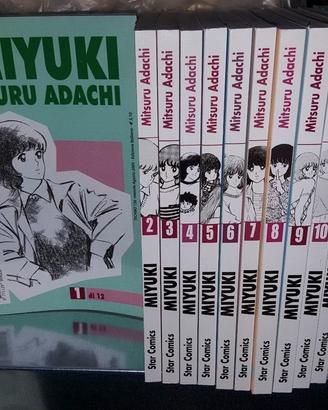 MIYUKI StarComics completo 12 vol. Mitsuru Adachi