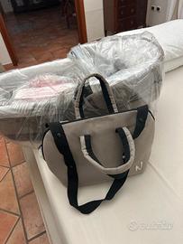 Tris passeggino chicco e culletta + borsa Neo