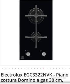 Electrolux EGC3322NVK - Piano cottura a gas