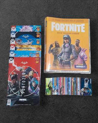 Set Fortnite - Album + Cards + Fumetti
