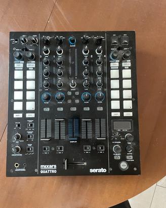 Mixer Dj Mixars Quattro SeratoDj + DVS