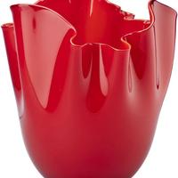 Vaso venini rosso