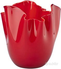 Vaso venini rosso