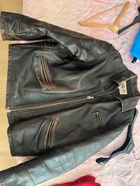 Giacca cuoio pelle vintage