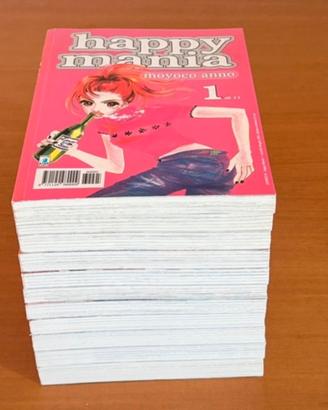Happy Mania completa 1-11 Moyoco Anno  manga