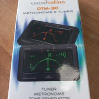 Metronomo  ed accordatore per chitarra