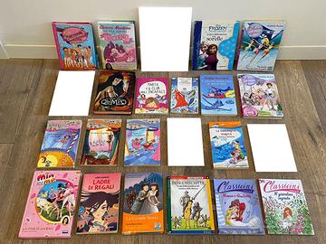 Blocco 19 Libri Bimbe/Ragazze 8/12 anni