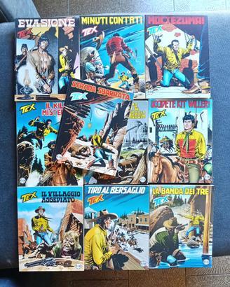 Fumetti Tex lotto 551/560 costola Bianca  Bonelli
