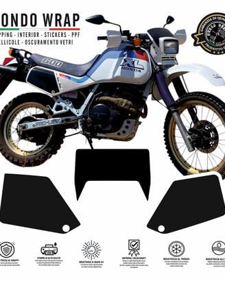 Adesivi compatibili con XL 600 LM faro singolo