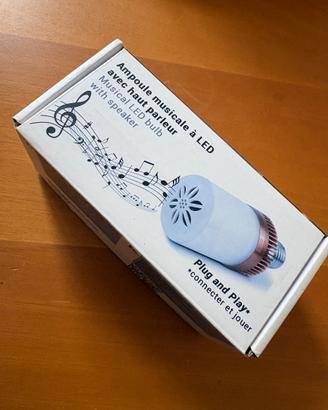 Lampadina con musica