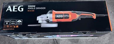 SMERIGLIATRICE ANGOLARE AEG 230mm