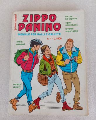 Fumetto anni '80 Zippo Panino N°1