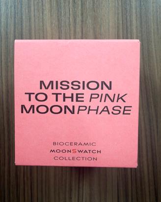 Omega x Swatch MoonSwatch Pink Moonphase