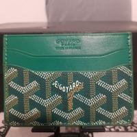 Portacarte Goyard Saint Sulpice verde