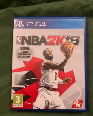 NBA2k18 Ps4 PLAYSTATION 4 Sony