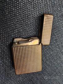 accendino DuPont placcato oro 